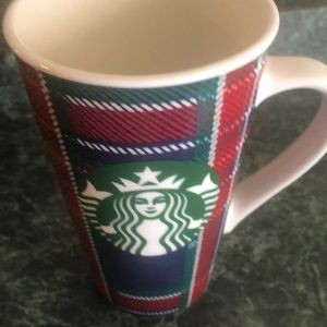Plaid rare Starbucks coffee cup discontinued